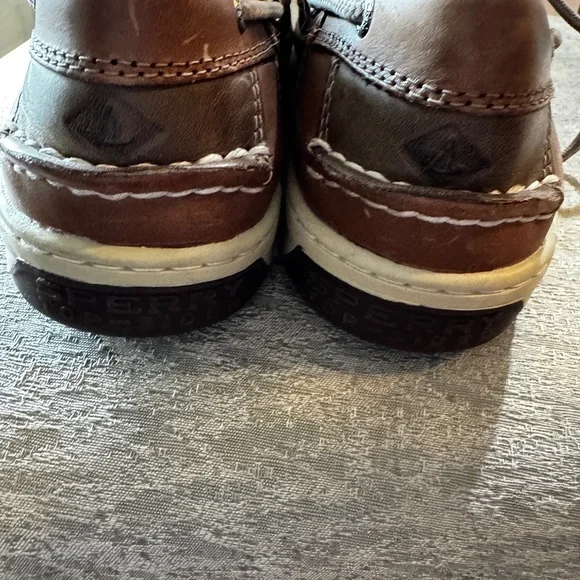 NEW SPERRY Top Sider BILL FISH 3 eyelet Boat Shoe Sz 10 wet dry traction - Picture 9 of 11
